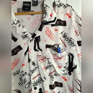 A Nightmare On Elm Street Shirt  XXL 2XL Freddy Krueger Goth Emo Horror Cosplay